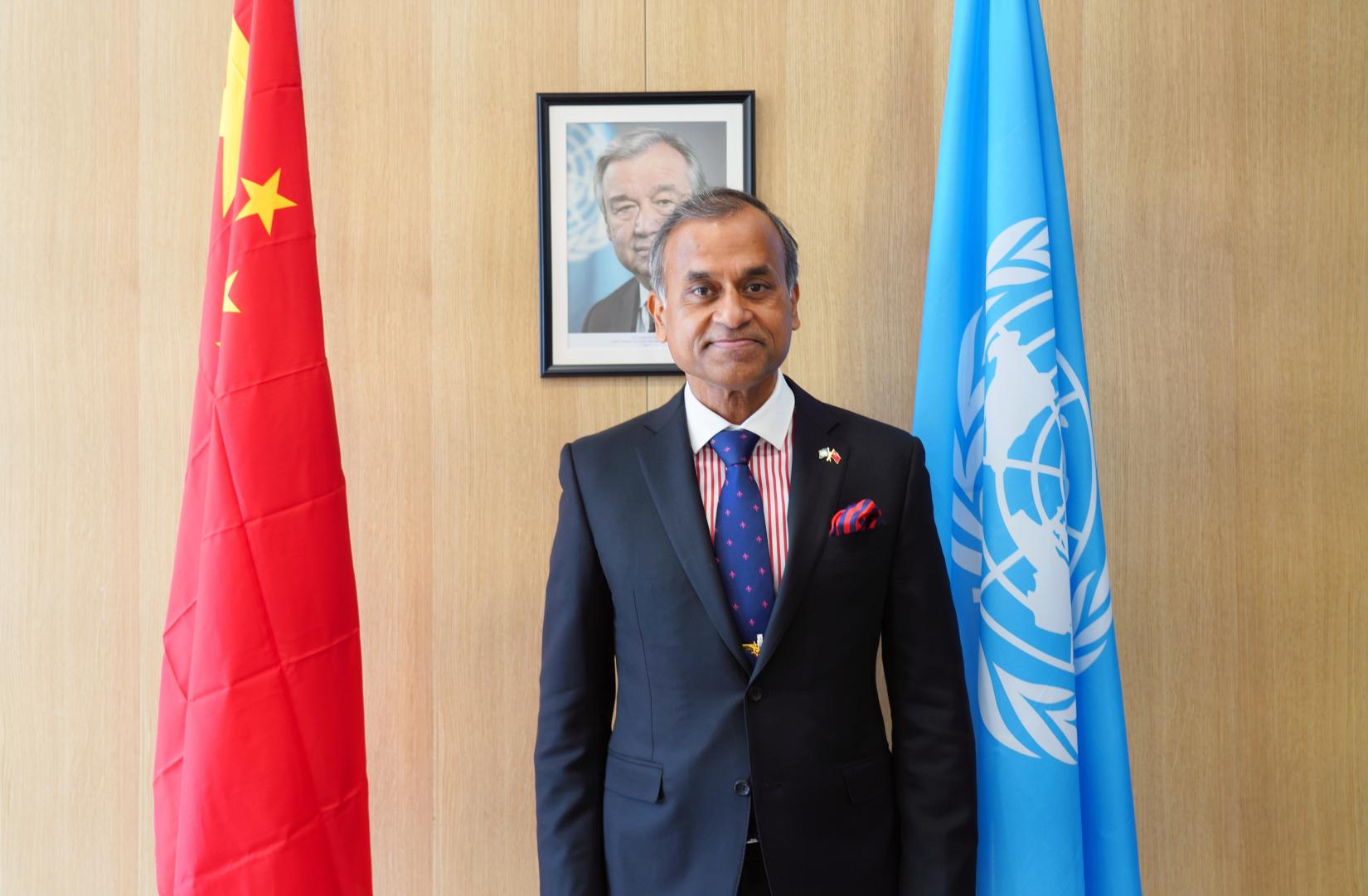 UN Resident Coordinator Siddharth Chatterjee