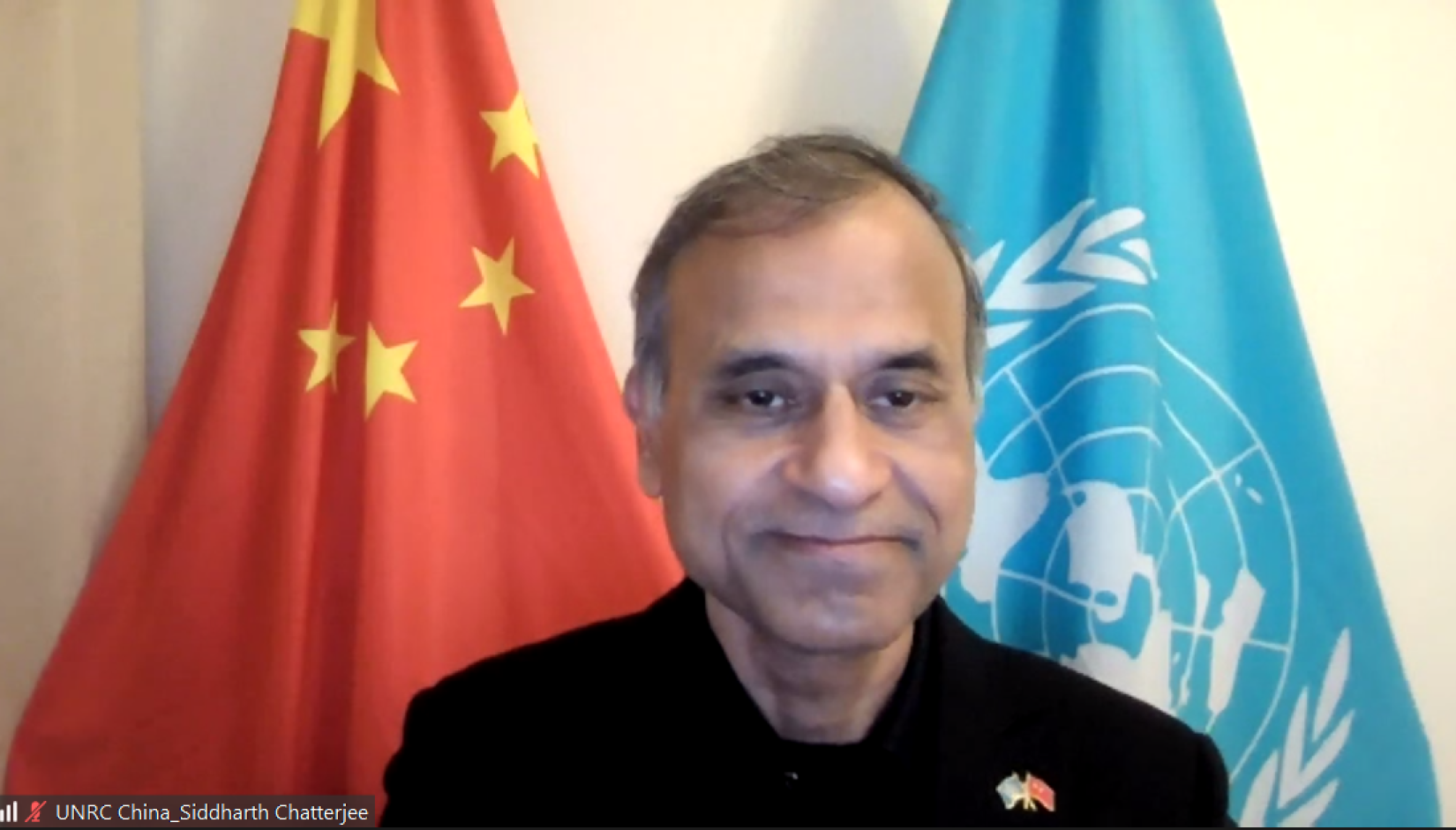 UN Resident Coordinator in China, Siddharth Chatterjee