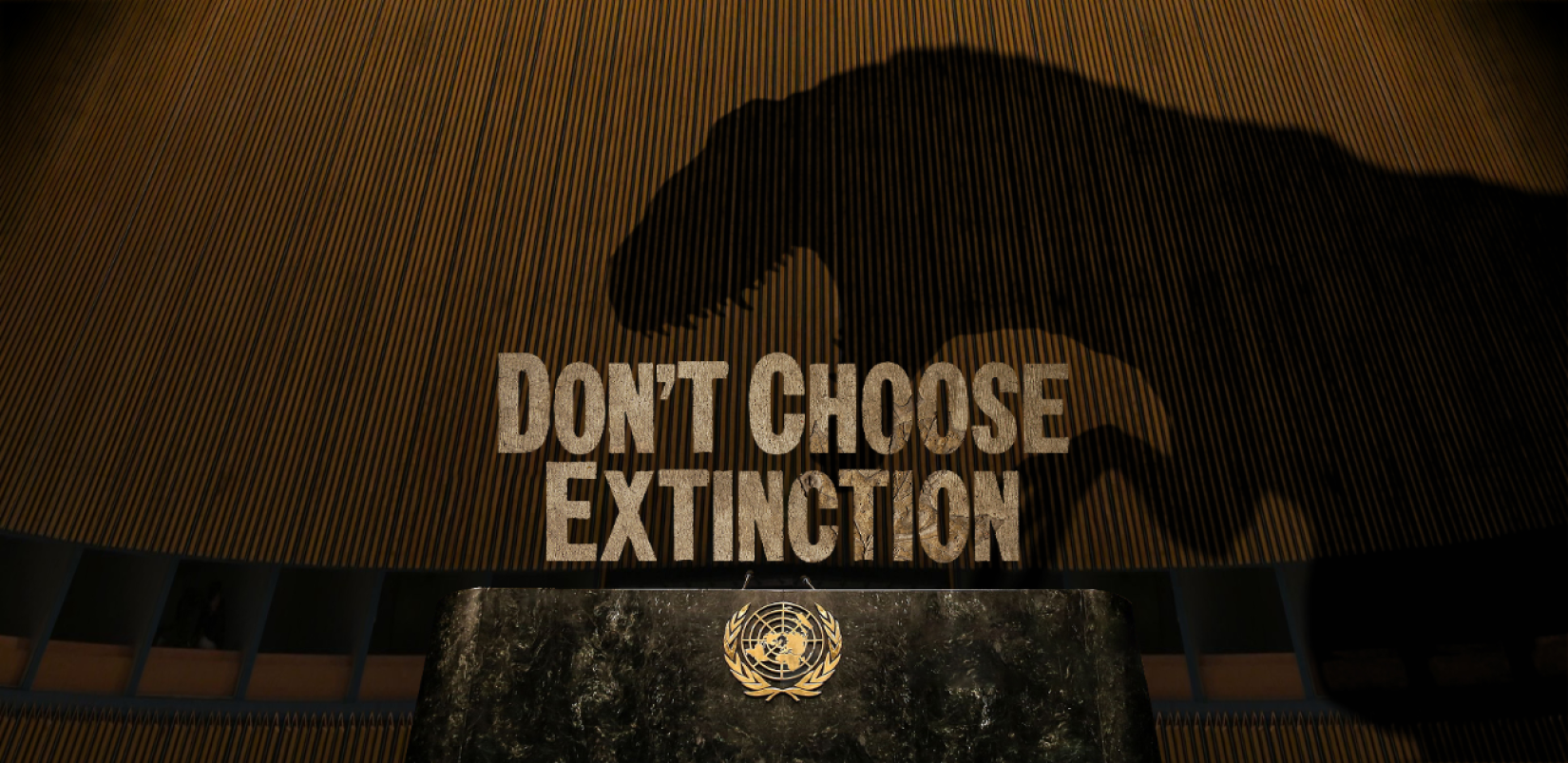 UNDP Don't Choose Extinction campaign photo