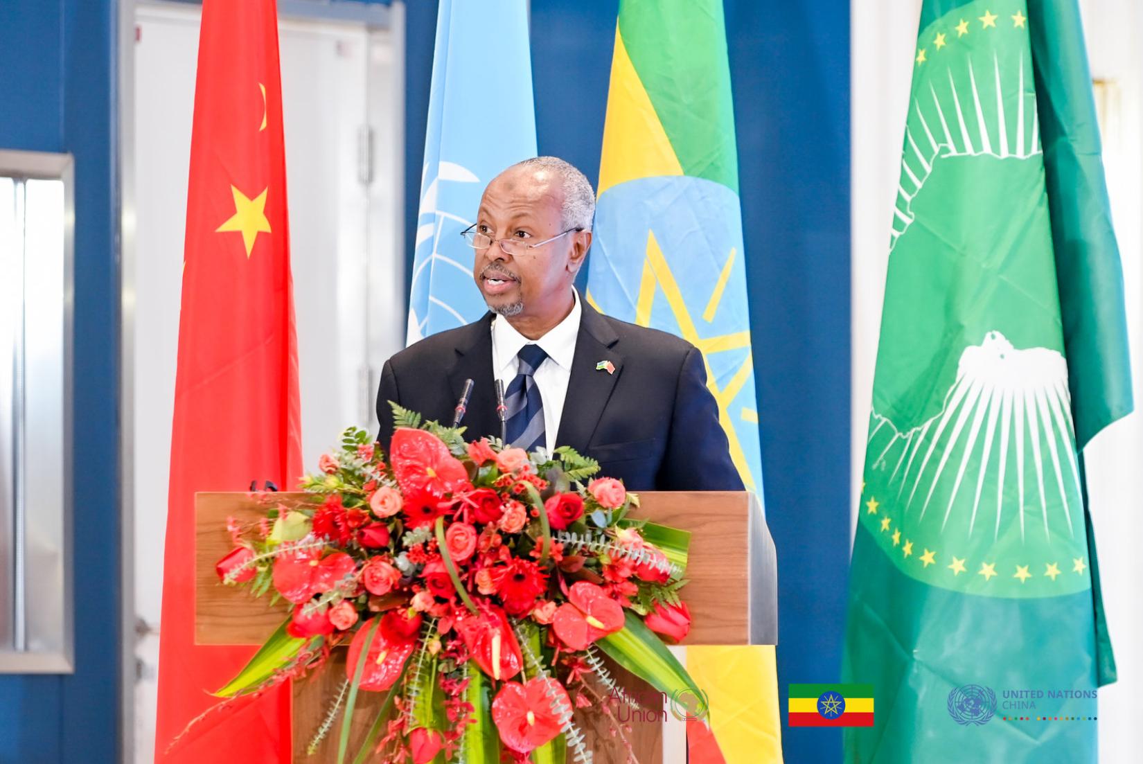 H.E. Mr. Abdallah Abdillahi Miguil, Ambassador of the Republic of Djibouti to the People’s Republic of China, Dean of the African Ambassadors Group