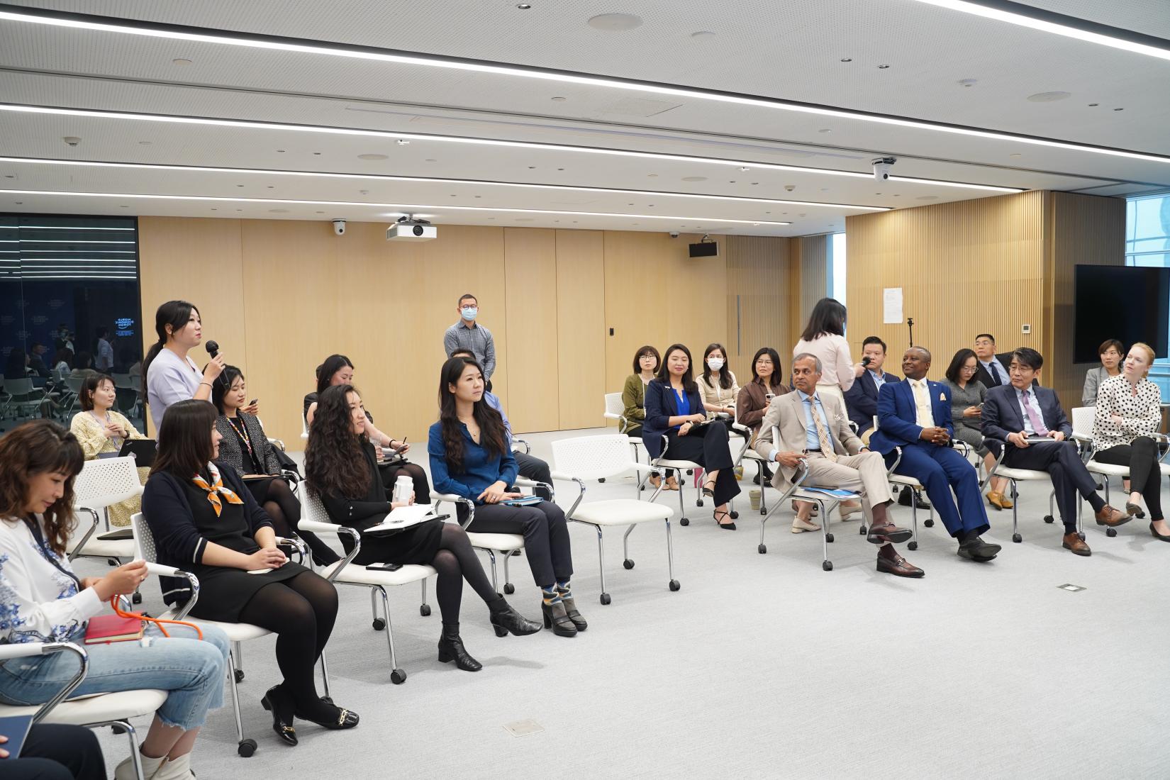 Meeting of the UN Country Team in China and the WEF Beijing Representative Office