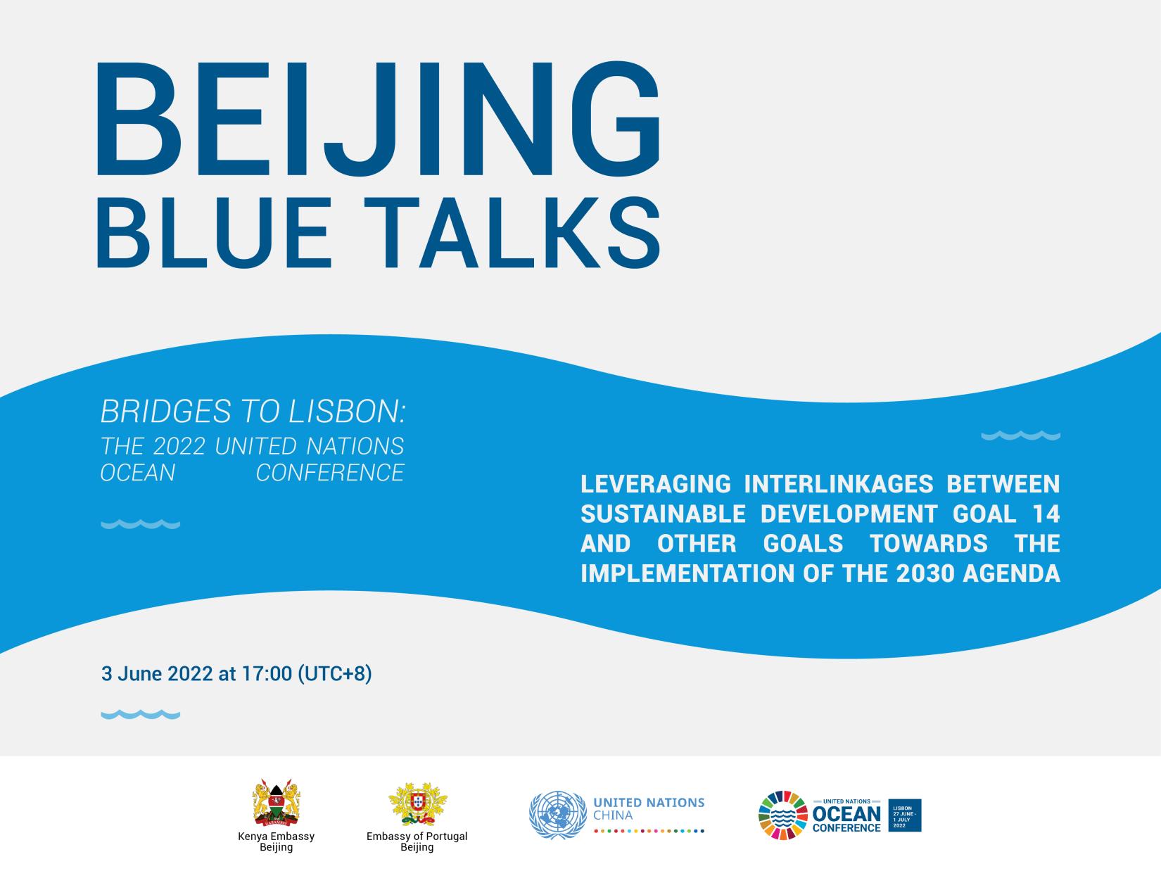 Beijing Blue Talks poster