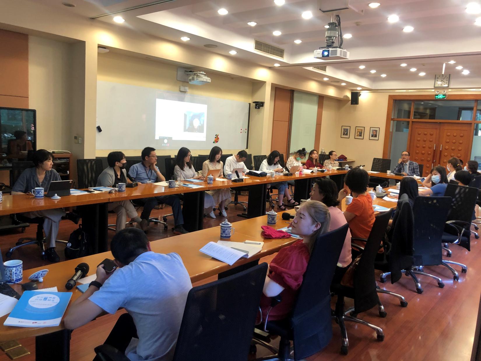 The United Nations Theme Group on Disability meet to discuss ways to further advance inclusion of persons with disabilities in China