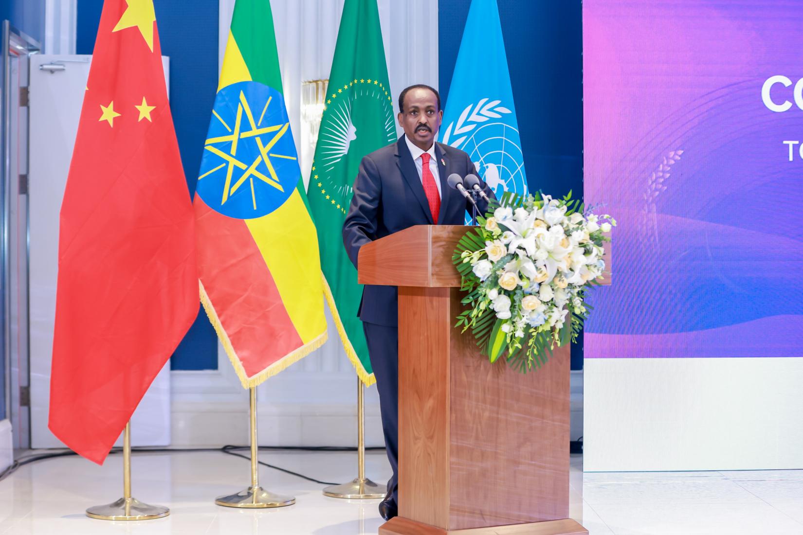H.E. Mr. Teshome Toga Chanaka, Ambassador of the Federal Democratic Republic of Ethiopia 