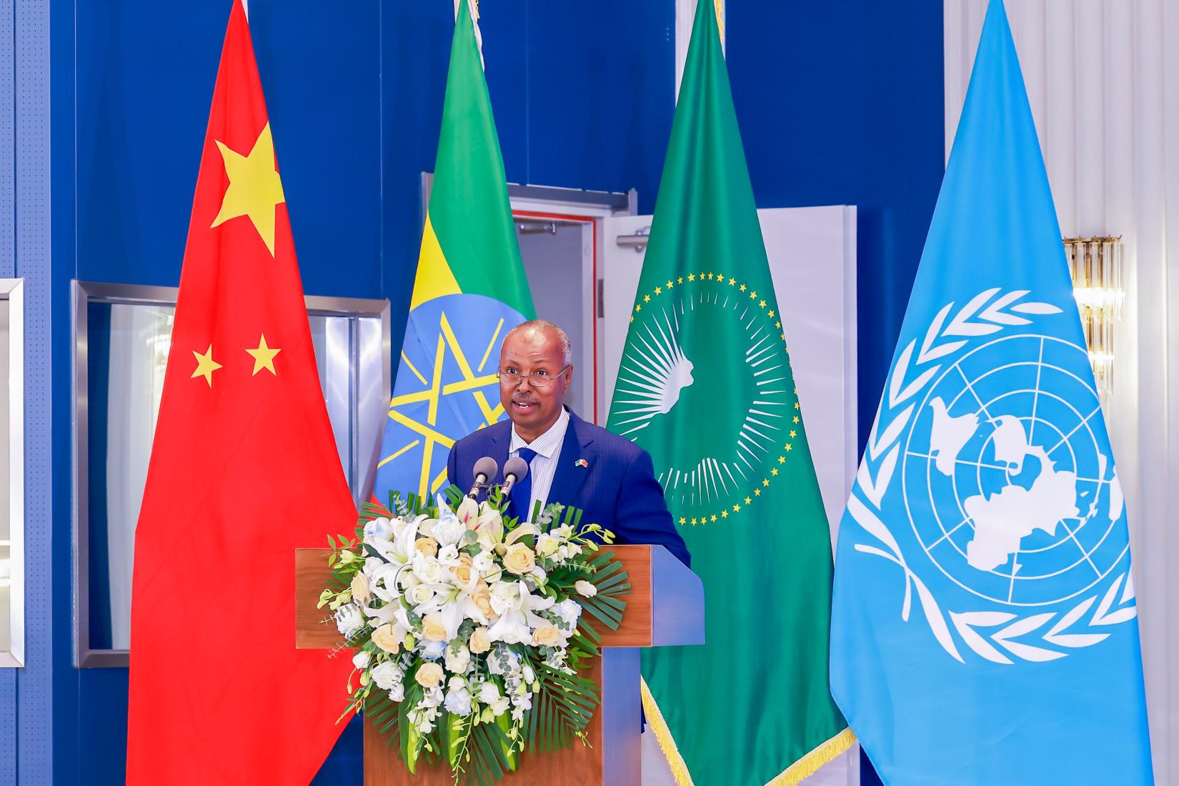 H.E. Mr. Abdallah Abdillahi Miguil, Ambassador of the Republic of Djibouti, Dean of the Horn of Africa Ambassadors Group 