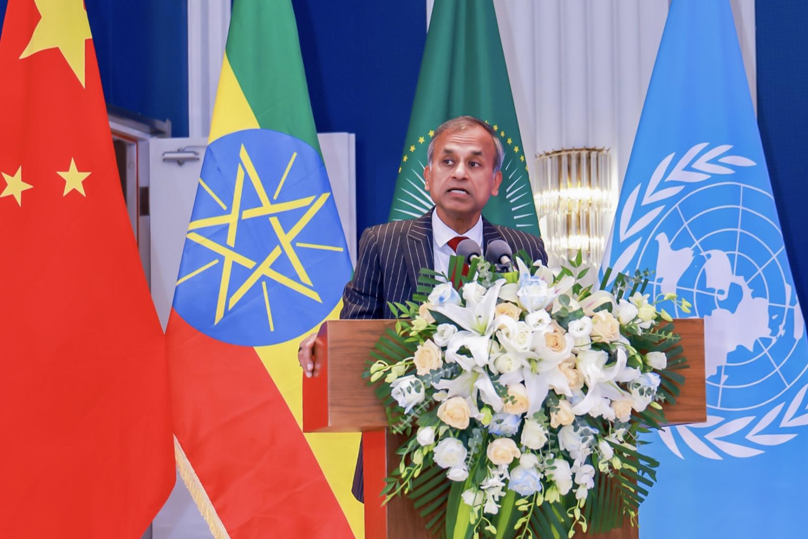 Mr. Siddharth Chatterjee, UN Resident Coordinator in China