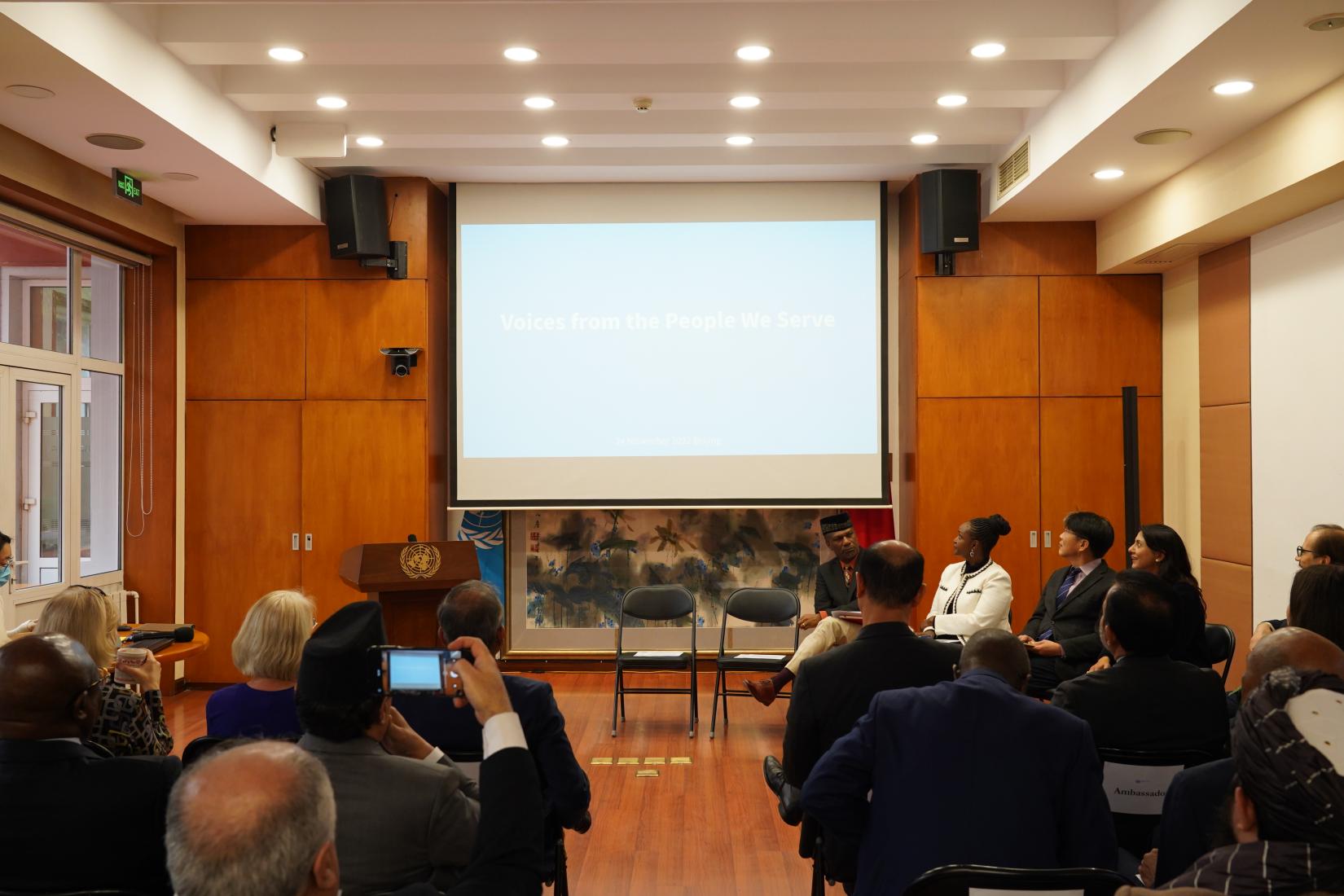 Attendees at Member States Briefing