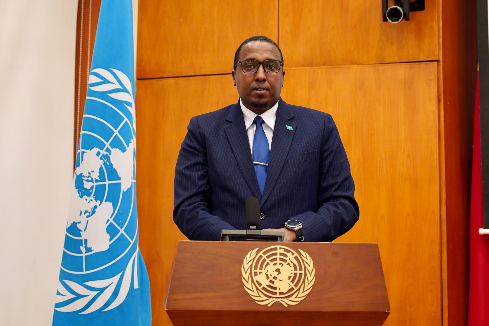 Awale Ali Kullane, the Ambassador of the Federal Republic of Somalia to the People’s Republic of China