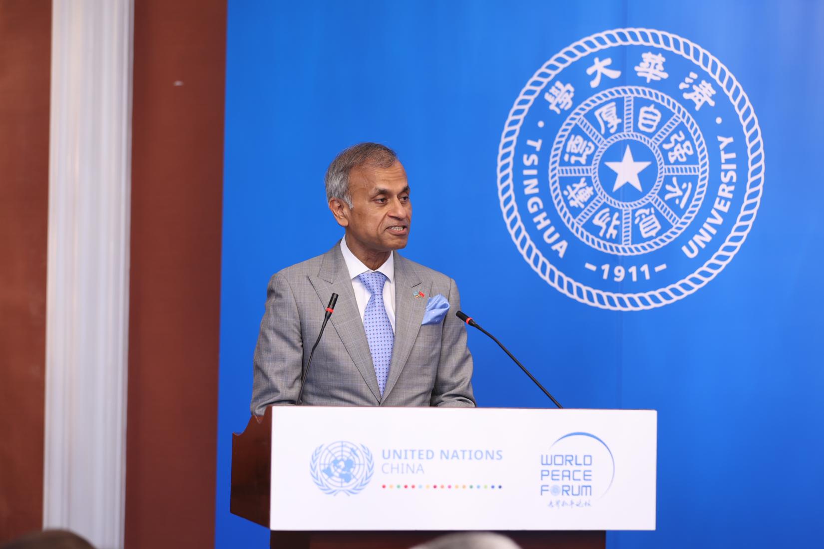 Mr. Siddharth Chatterjee, UN Resident Coordinator in China