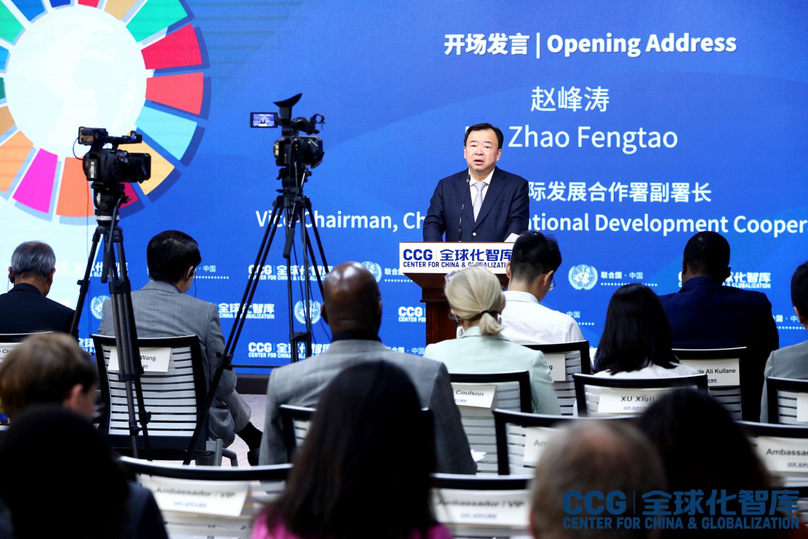 Mr. Zhao Fengtao, Vice Chairman, China International Development Cooperation Agency