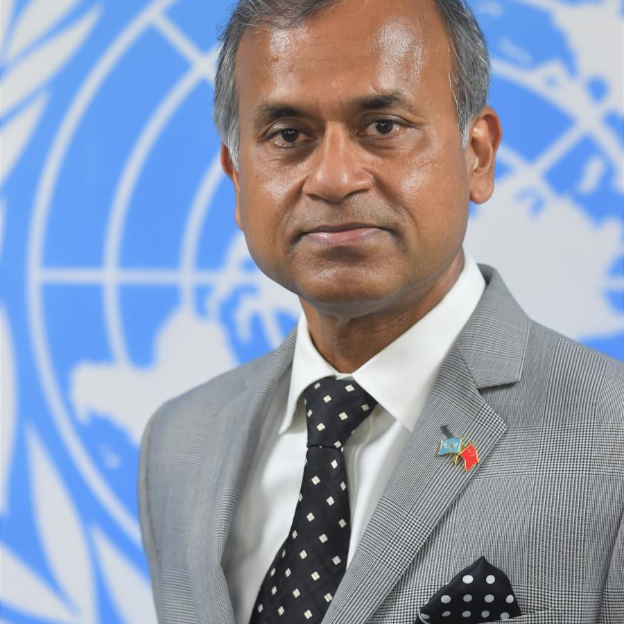 UN Resident Coordinator in China Siddharth Chatterjee
