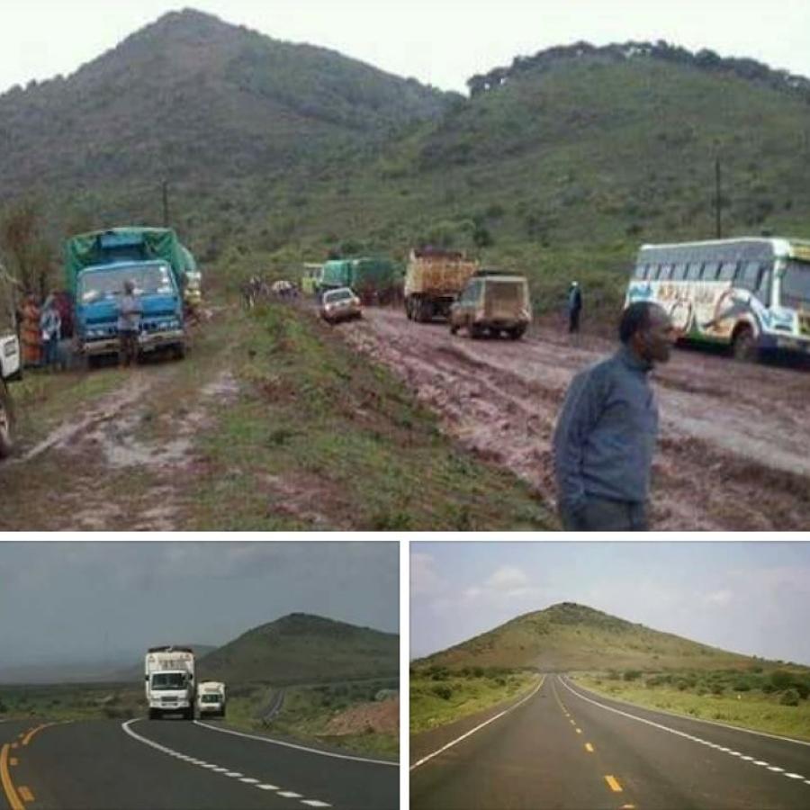 Before and After: Isiolo-Marsabit-Moyale Road.