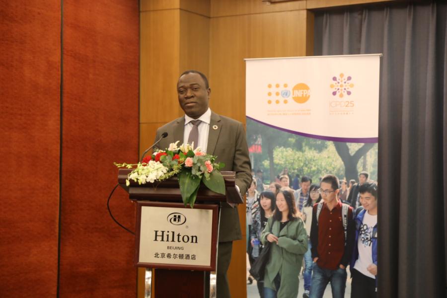 Babatunde Ahonsi, UNFPA Representative in China