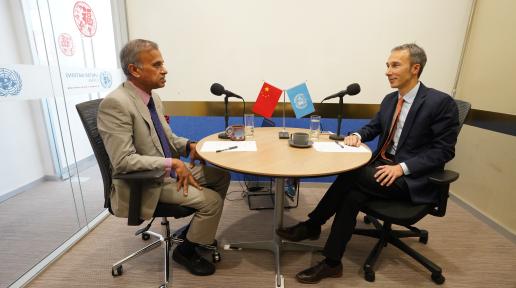 UN Resident Coordinator in China Siddharth Chatterjee sits down with Matteo Marchisio, the Representative in China for the International Fund for Agricultural Development (IFAD)