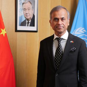 Mr. Siddharth Chatterjee, UN Resident Coordinator in China